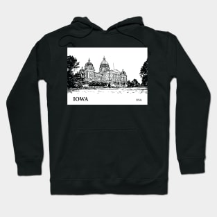 Iowa USA Hoodie